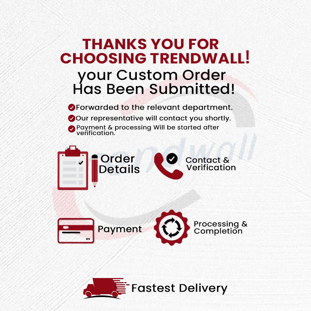 Custom order submitted