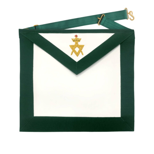 Member Allied Masonic Degrees Apron Green Velvet